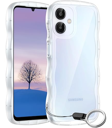 美品 サムソン ギャラクシー A25 5G 256GB ホワイトスマホケース付き Amazon.co.jp: Galaxy A25 5G ケース クリア ウェーブ リング付き TPU